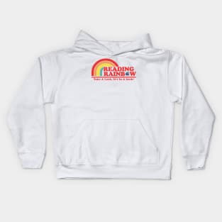 Reading Rainbow - Retro Kids Hoodie